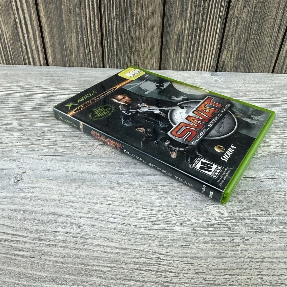 SWAT : Global Strike Team With Manual - Microsoft Xbox Tested Working